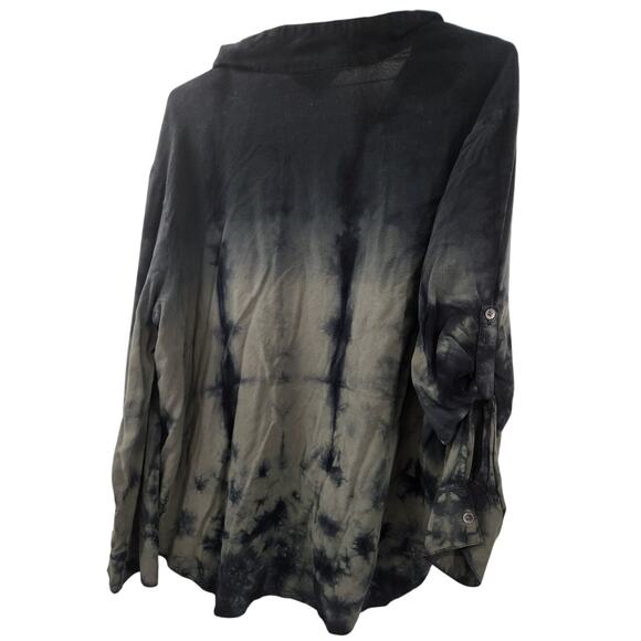 Rock & Republic Ombre Long Sleeve Top - Women's Large - Picture 2 of 5